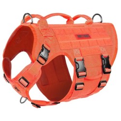 ONE TIGRIS X DESTROYER DOG HARNESS SIZE XL ORANGE DG-GBX19A-OEXL