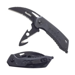 SMITHS RALLY TITANIUM FINISHED CLEAVER BLADE-G10 BLAZE ORANGE-MOQ-16 5