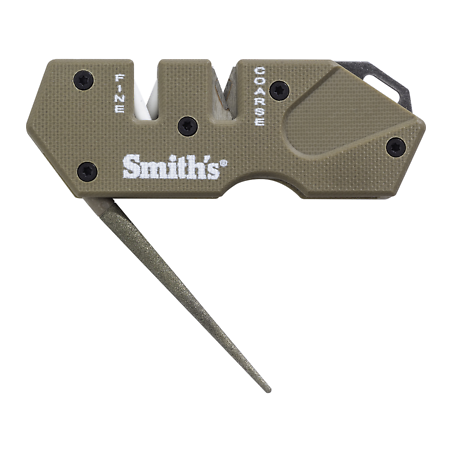 SMITHS EDGE WORK-SITE UTILITY BLADE SHARPENER W/METAL CARABINER (IN 10