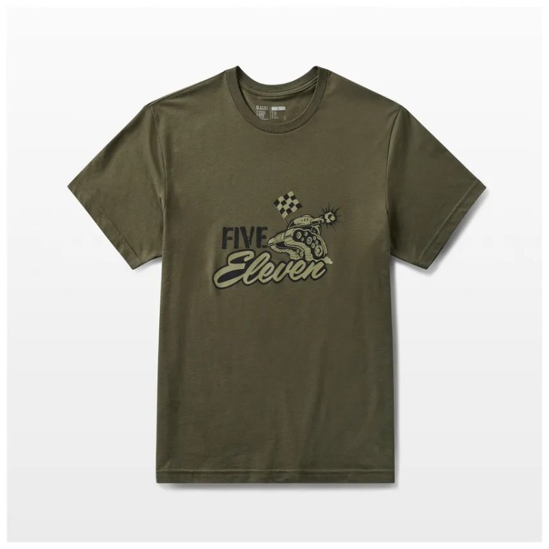 5.11 BATTLE RATTLE TANK SS TEE HEATHER