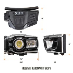 5.11 EDC HL2AAA HEADLAMP